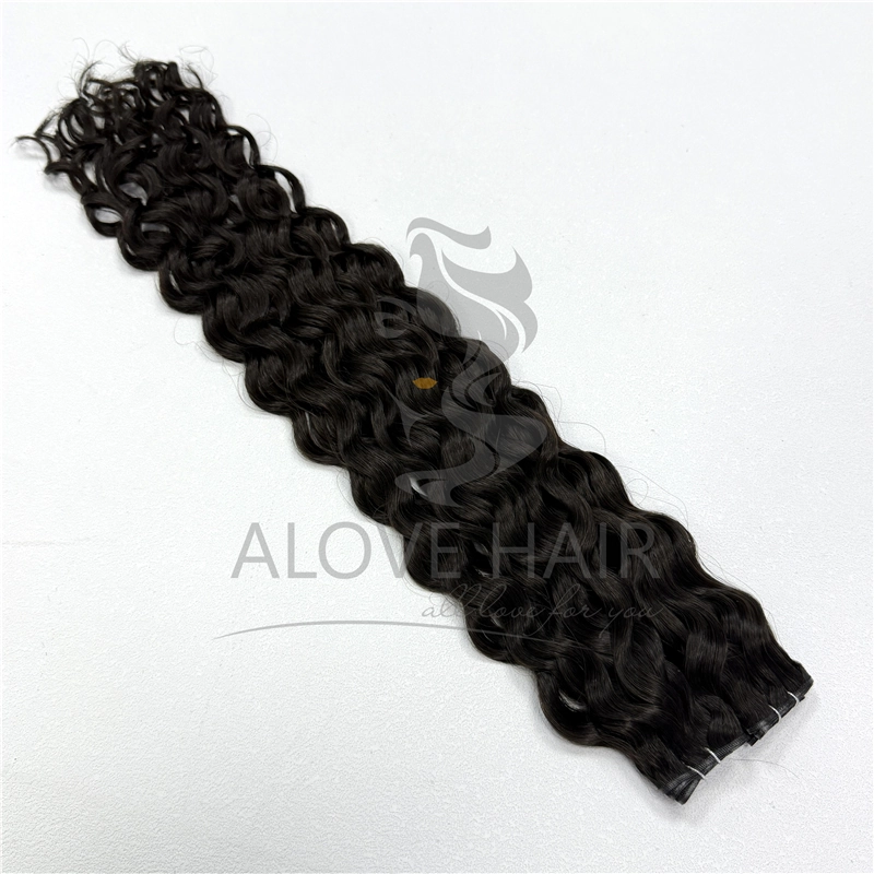 Premium Genius Wefts Hair Extensions – 12+ Months Wear, Fully Customizable & Ultra Natural - A