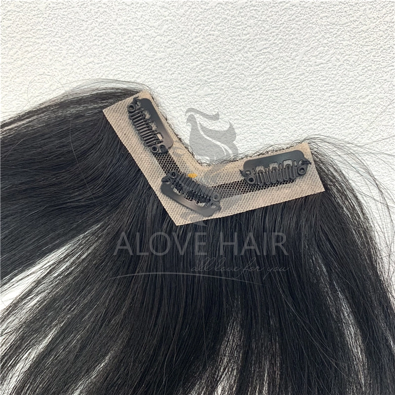 V Shape Clip-In Hair Extensions | Seamless, Invisible & 24+ Month Lifespan - A