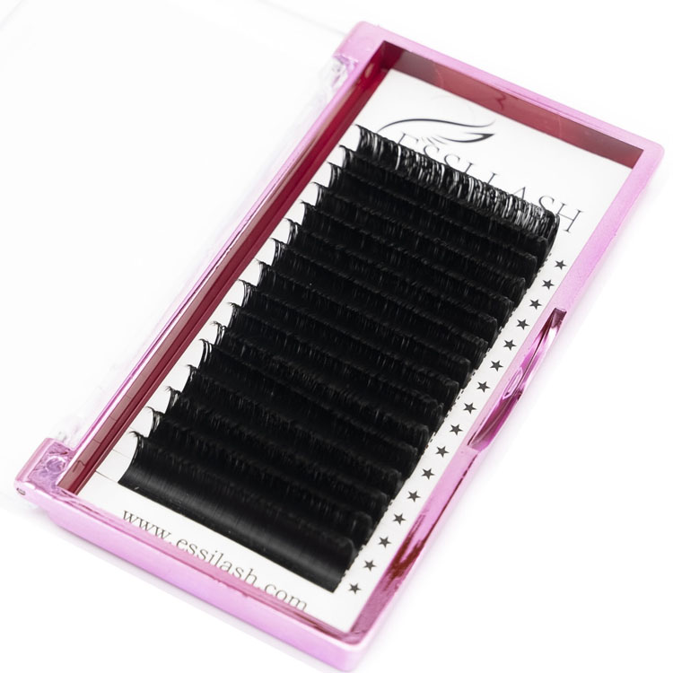  ESSI 0.03 Curl Double Layer Eyelashes Case Wholesale Storage Packaging Box Lashes Tray False Faux Volume Lower Eyelash