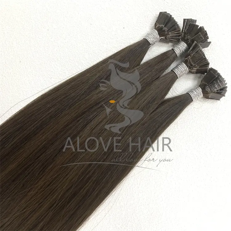 Flat-tip hair extensions: A complete guide-V